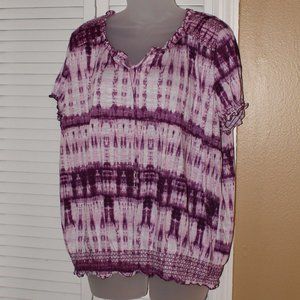 Faded Glory lovely tie-die super fun shirt